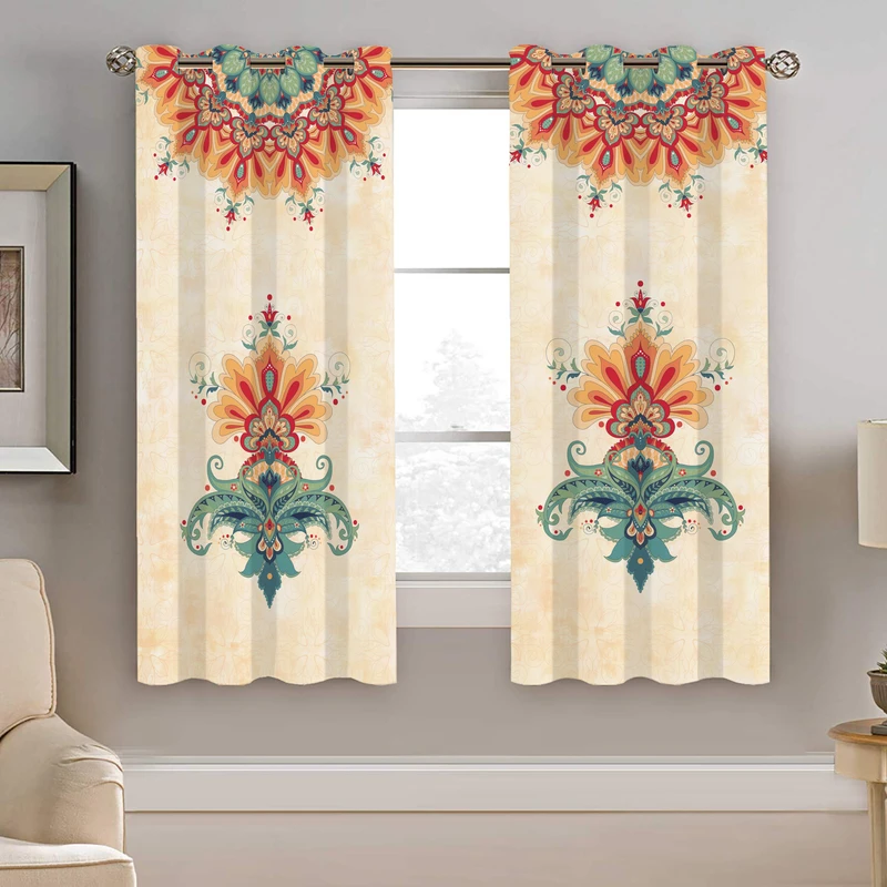 پرده نیروانا طرح  مدل هازان کد 4911  سایز 140×200 سانتی متر