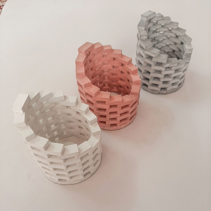 ساختنی مدل آجر مینیاتوری کد p/180 بسته 180 عددی