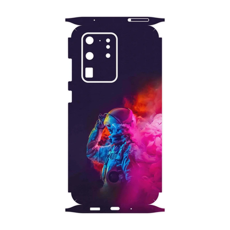 برچسب پوششی ماهوت مدل Smoke Rainbow Digital Art 1-FullSkin مناسب برای گوشی موبایل سامسونگ Galaxy S20 Ultra