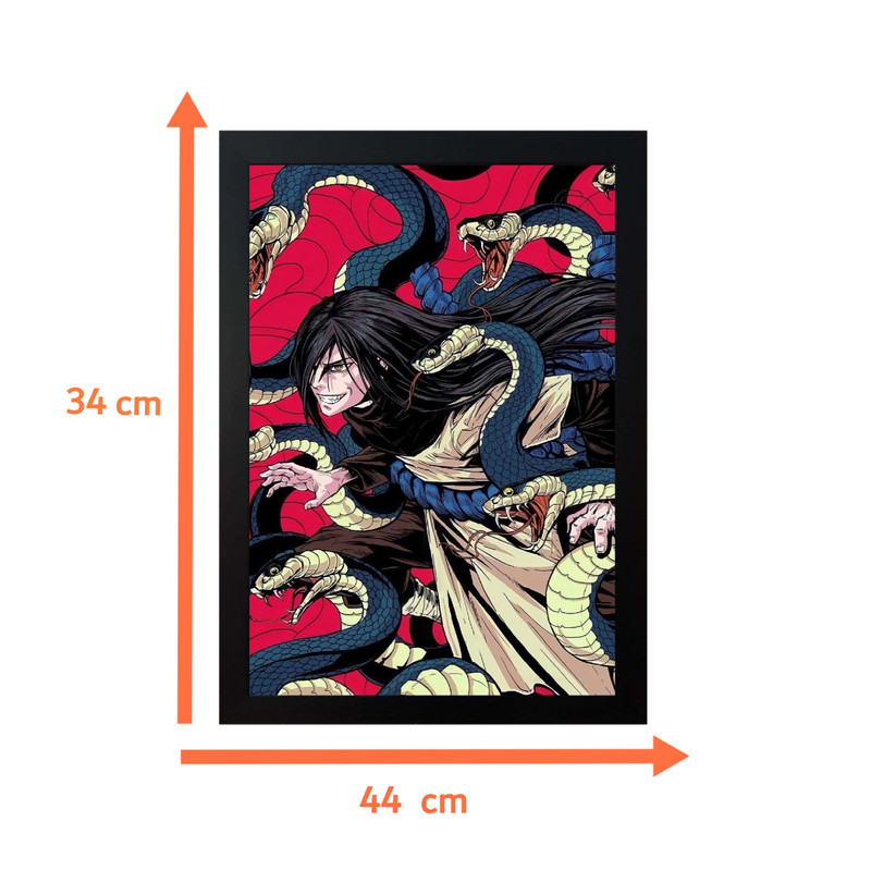 تابلو مدل انیمه ناروتو طرح اوروچیمارو