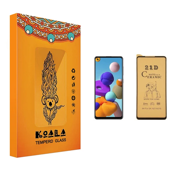 محافظ صفحه نمایش سرامیکی کوآلا مدل Fade مناسب برای گوشی موبایل سامسونگ Galaxy A21