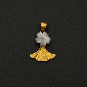 آویز گردنبند طلا 18 عیار زنانه مدل آمبرلا