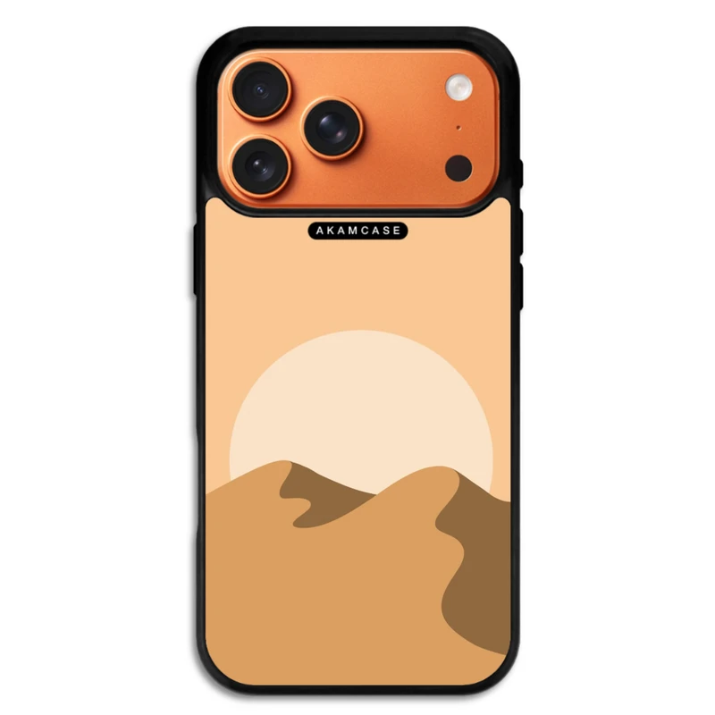 کاور آکام مدل AMC-WA17PROMAX-DESERT-19 مناسب برای گوشی موبایل اپل iPhone 17 Pro Max