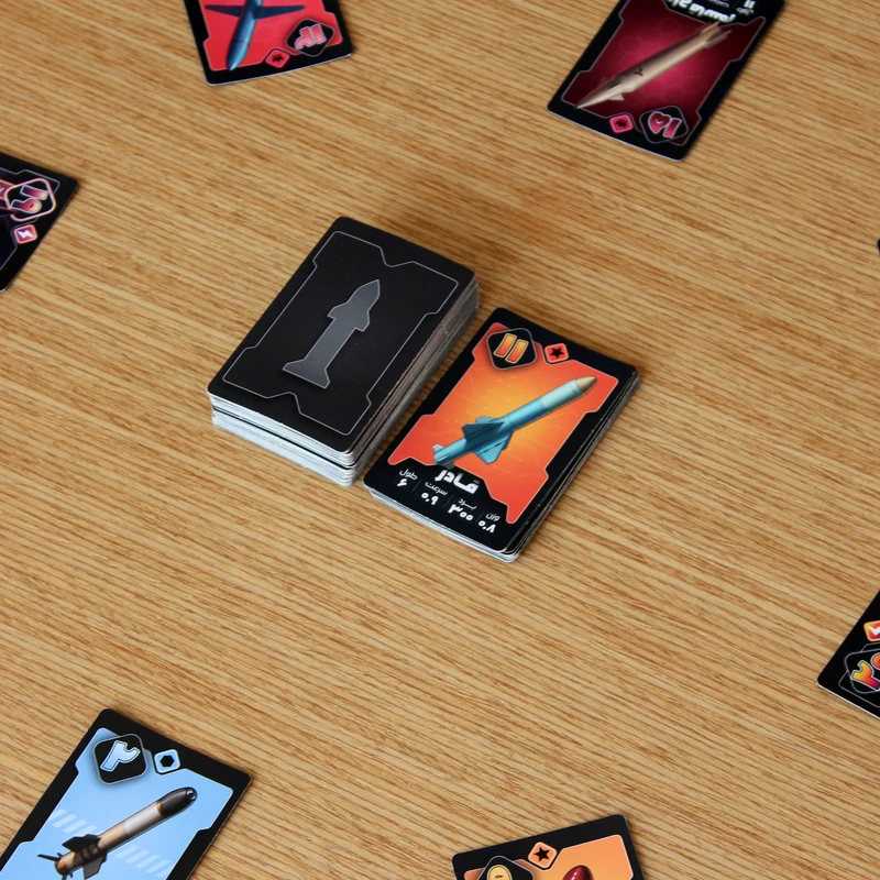 عکس شماره 5 : بازی فکری آتشبار مدل کارتی مناسب برای سن 6 سال به بالا