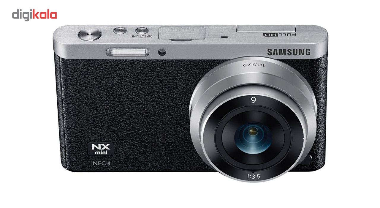 دوربین دیجیتال بدون آینه سامسونگ مدل NX Mini به همراه لنز 9 میلی‌متر