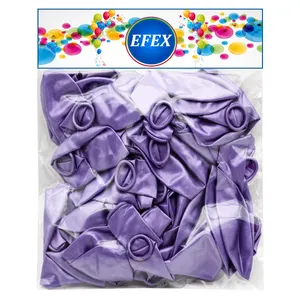 بادکنک متالایز طرح1 EFEX بسته 40 عددی