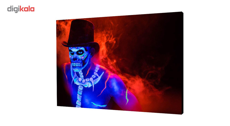 تابلو شاسی عرش مدل AS208 طرح بلک لایت سایز 20x30 سانتی متر