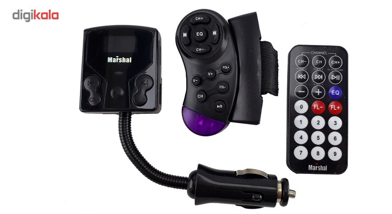 اف ام پلیر مارشال با ریموت روی فرمان اتومبیل مدل ME-191