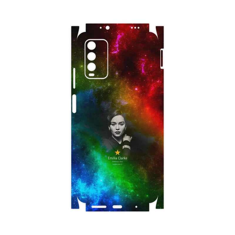 برچسب پوششی ماهوت مدل emilia clarke-FullSkin مناسب برای گوشی موبایل شیائومی Redmi Note 9 4G