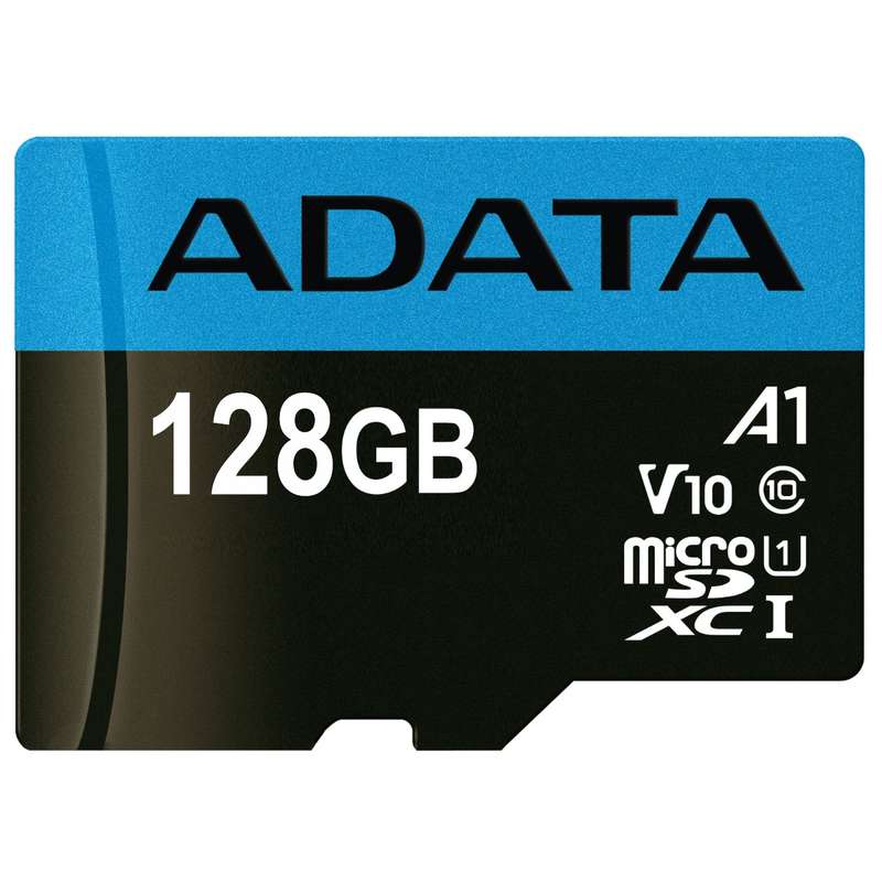 کارت حافظه microSDXC ای دیتا مدل Premier V10 A1 کلاس 10 استاندارد UHS-I سرعت 100MBps ظرفیت 128 گیگابایت کارت حافظه microSDXC ای دیتا مدل Premier V10 A1 کلاس 10 استاندارد UHS-I سرعت 100MBps ظرفیت 128 گیگابایت
