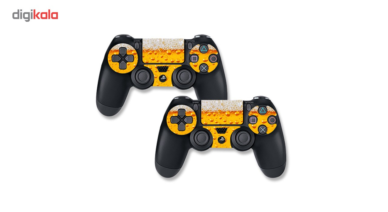 برچسب افقی پلی استیشن 4 اسلیم گراسیپا طرح Y01