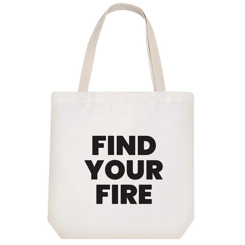 ساک خرید خندالو مدل Find Your Fire کد 6381