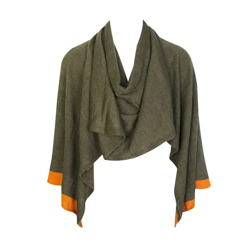 شال بافتنی زنانه مدل ساده