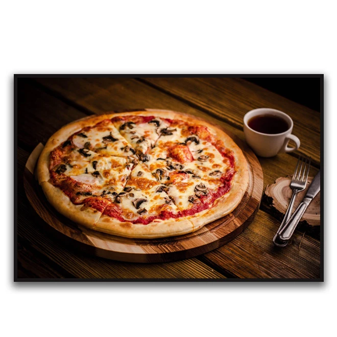 تابلو بکلیت طرح پیتزا مدل B-D1126