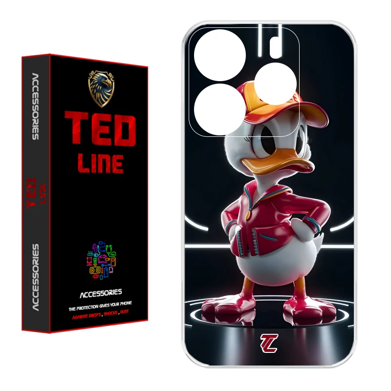 کاور تدلاین طرح دانلد داک کد 1137 مناسب برای گوشی موبایل شیائومی Redmi Note 14 4G