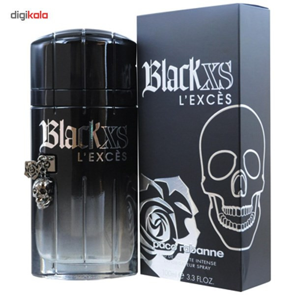 ادو تویلت مردانه پاکو رابان مدل Black XS L'Exces حجم 100 میلی لیتر