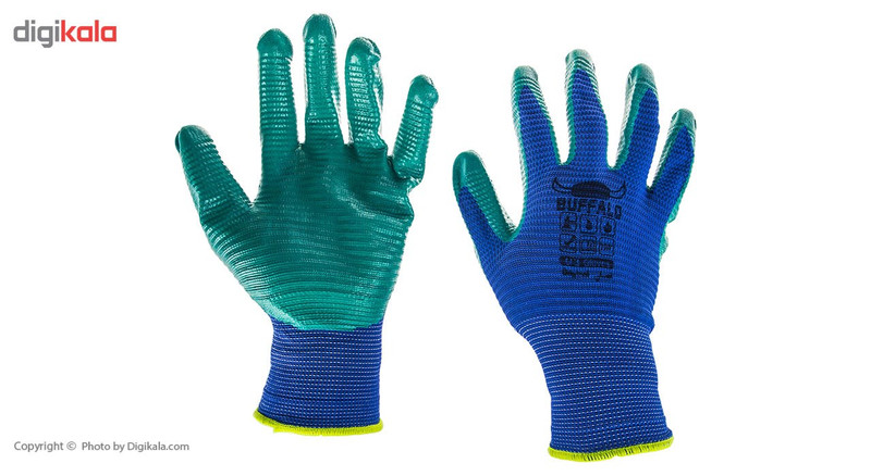 دستکش ایمنی بوفالو مدل B1281 دستکش ایمنی بوفالو مدل B1281