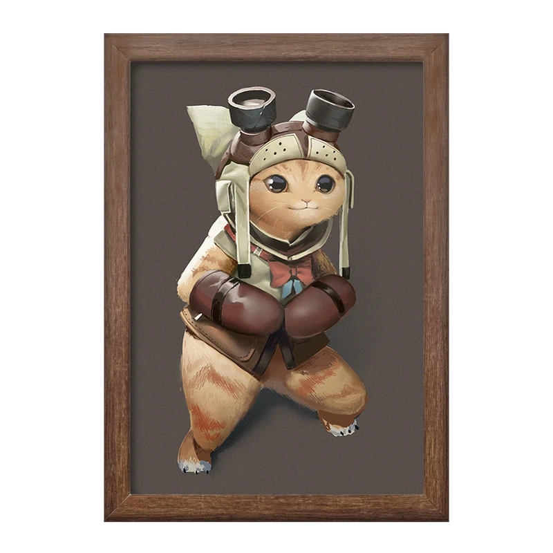 تابلو خندالو طرح بازی شکارچی هیولا کد 33272