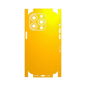 MAHOOT Matte-Deep-Mustard-FullSkin Cover Sticker for Apple iPhone 14 Pro