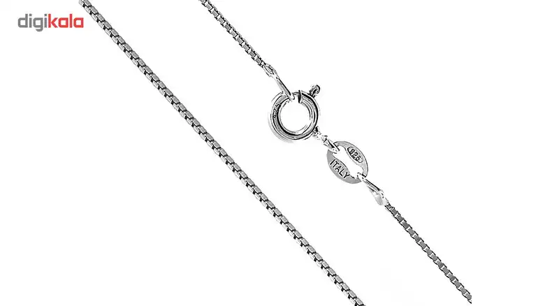 زنجیر نقره ترمه مدل ونیزی ایتالیا