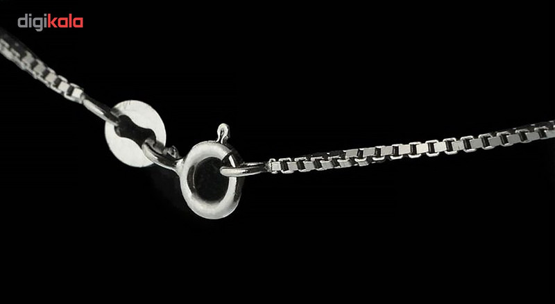زنجیر نقره ترمه مدل ونیزی ایتالیا