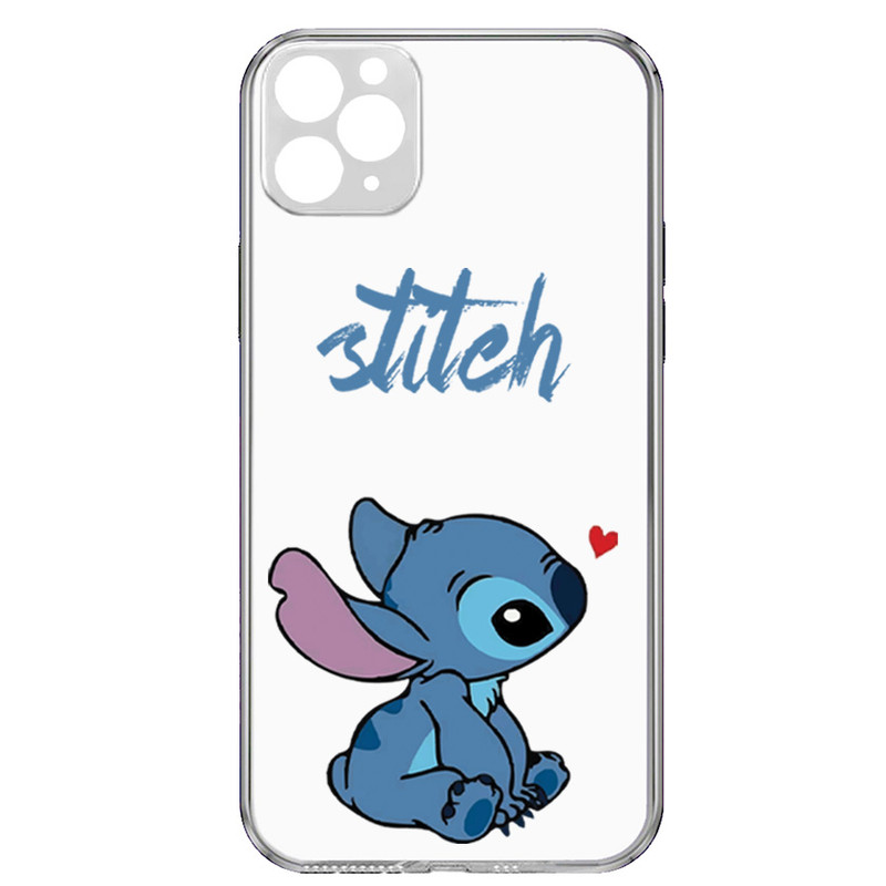 کاور طرح Stitch مناسب برای گوشی موبایل اپل IPhone 13 Pro Max 