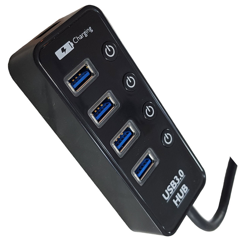 هاب USB 3.0  الایت مدل سوییچ پاور