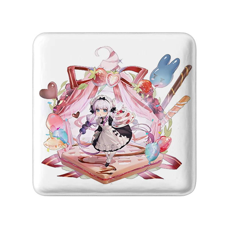 پیکسل خندالو طرح کانا انیمه اژدهای خدمتکار کوبایاشی مدل مربعی کد 36277