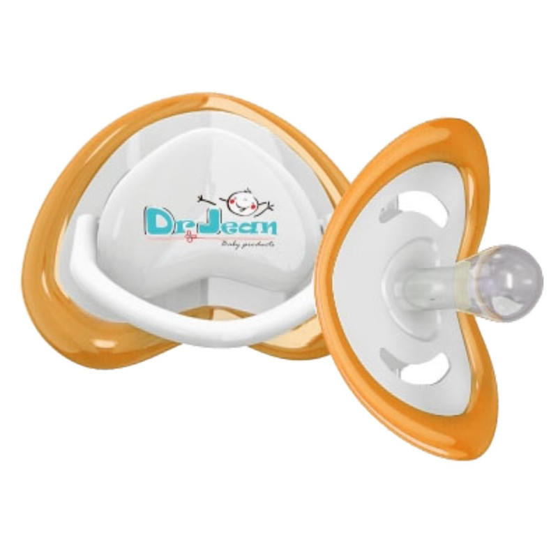 پستانک  دکتر جین مدل P41  ارتودنسی طرح قلب سایز 1