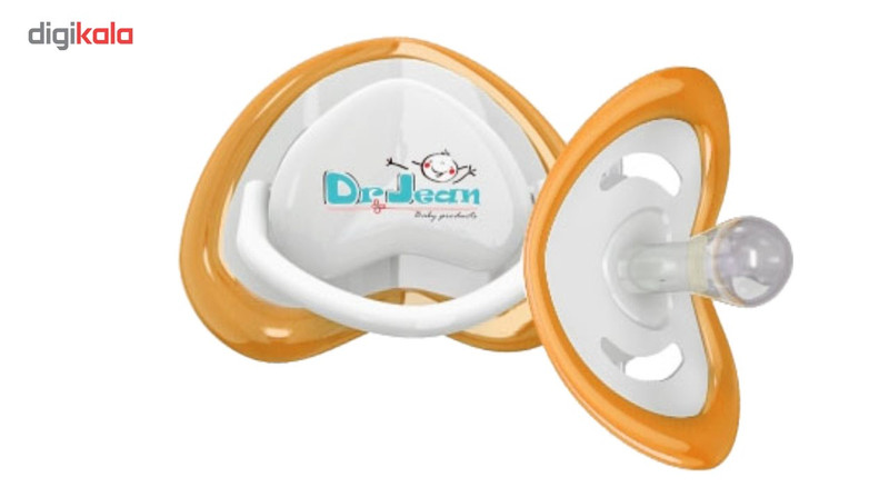 پستانک  دکتر جین مدل P41  ارتودنسی طرح قلب سایز 1