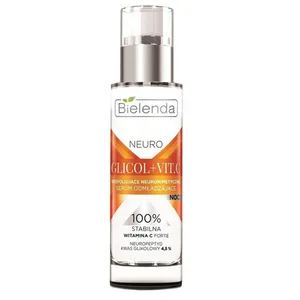 Bielenda Neuro Glicol And Vitamin C Night Exfoliating Face Serum 30ml
