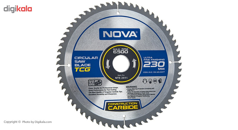 تیغه اره الماسه نووا مدل NTS 2691