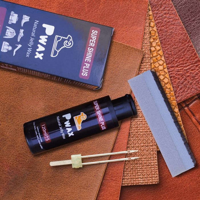 واکس براق کننده کفش پی واکس مدل pwax5plus به همراه اسفنج -  - 3