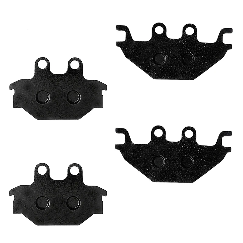 لنت ترمز عقب موتور سیکلت لنت پارس کد 50032 یک جفت مناسب برای موتور اس وای ام NA 180