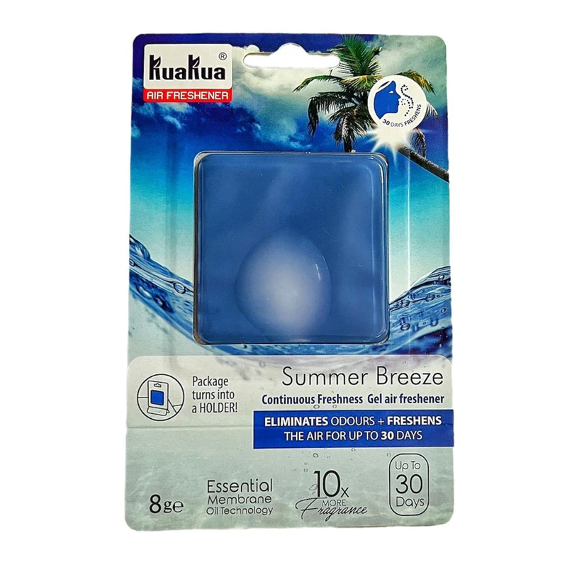 خوشبوکننده هوا کواکوا مدل کارتی آویز حجم 80 میلی لیتر