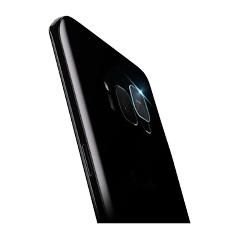 محافظ لنز دوربین شیشه ای مدل تمپرد مناسب برای گوشی موبایل سامسونگ S8 Plus