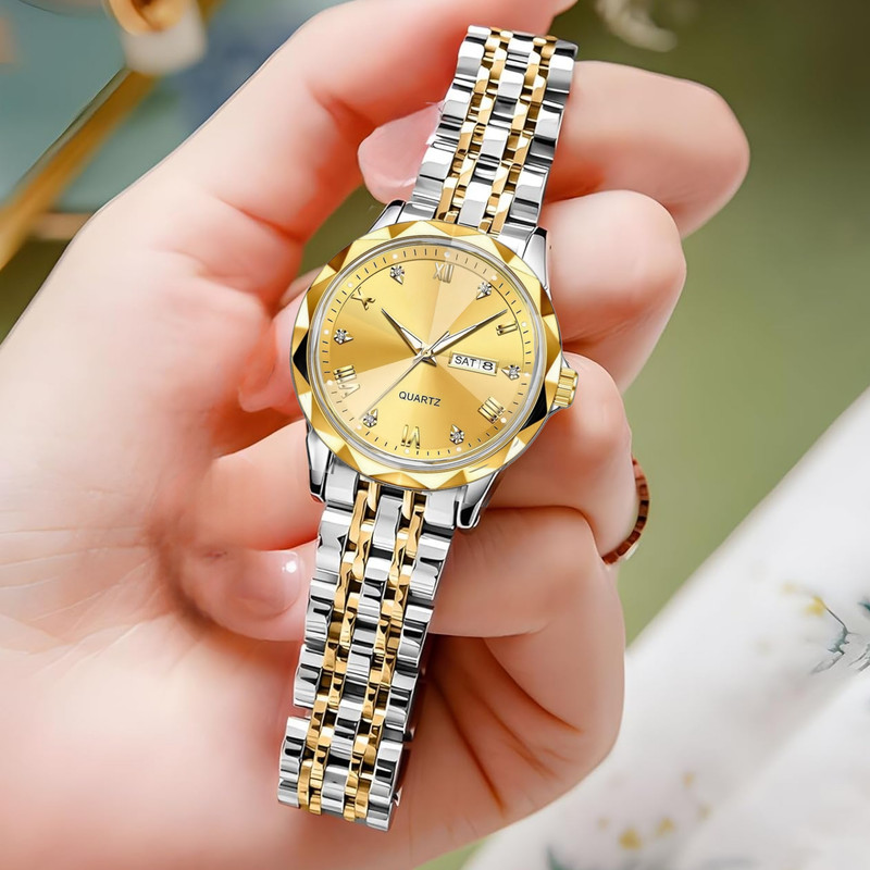 ساعت مچی عقربه‌ای زنانه مدل کوارتز کلاسیک کد O2