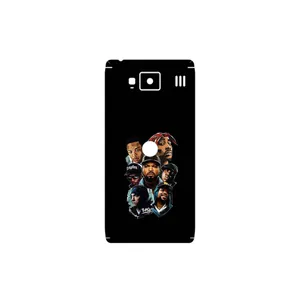 MAHOOT Great Rappers Digital Art Cover Sticker for Motorola Droid Razr HD