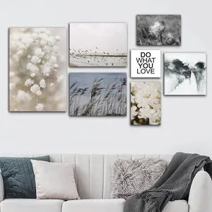 تابلو شاسی بکلیت طرح طبیعت و پرواز پرستو ها مدل SH-847 مجموعه 7 عددی