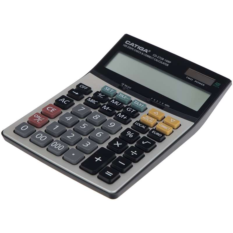 ماشین حساب کاتیگا مدل CD-2728-16RP