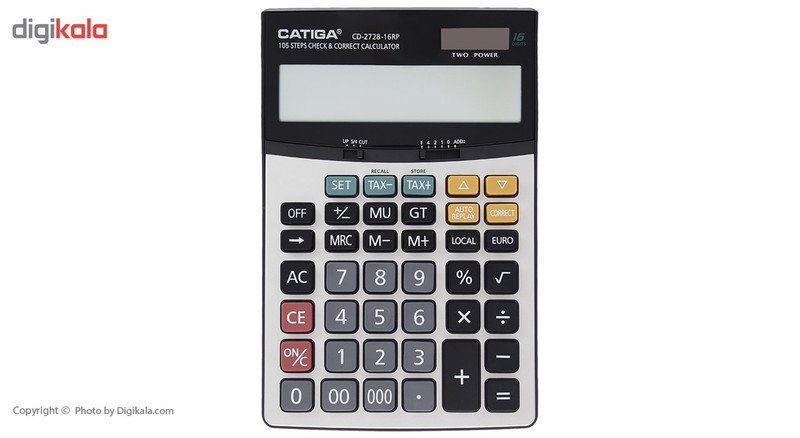 ماشین حساب کاتیگا مدل CD-2728-16RP