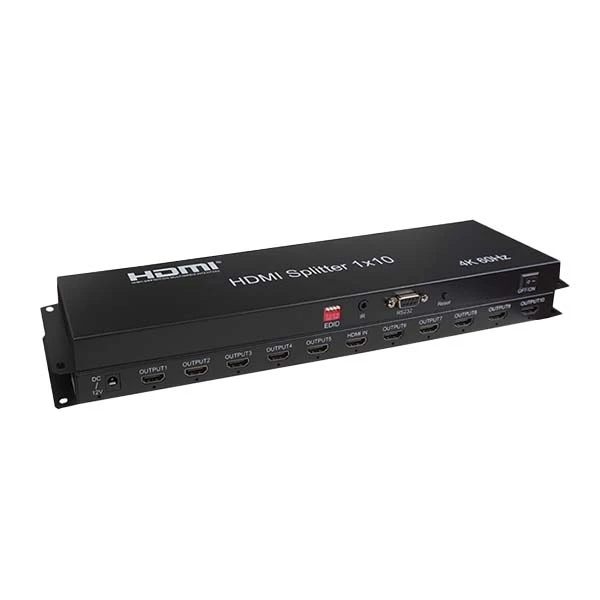 اسپلیتر ۱۰ پورت HDMI کی نت مدل K-SPHD2010