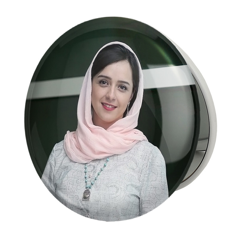 آینه جیبی خندالو طرح ترانه علیدوستی مدل تاشو کد 6269 