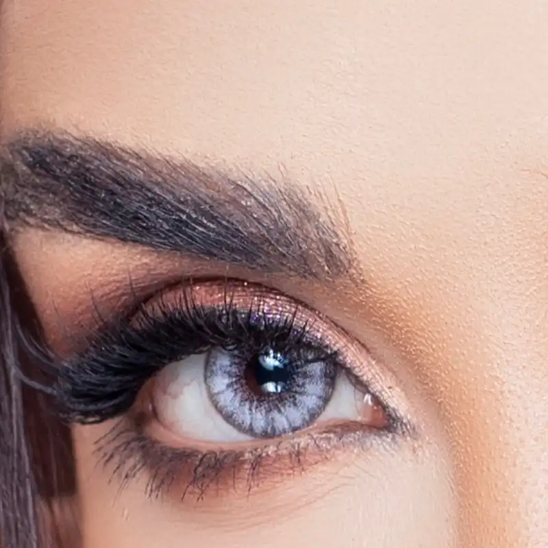 لنز چشم رویال ویژن کد 348 رنگ یخی خاکستری