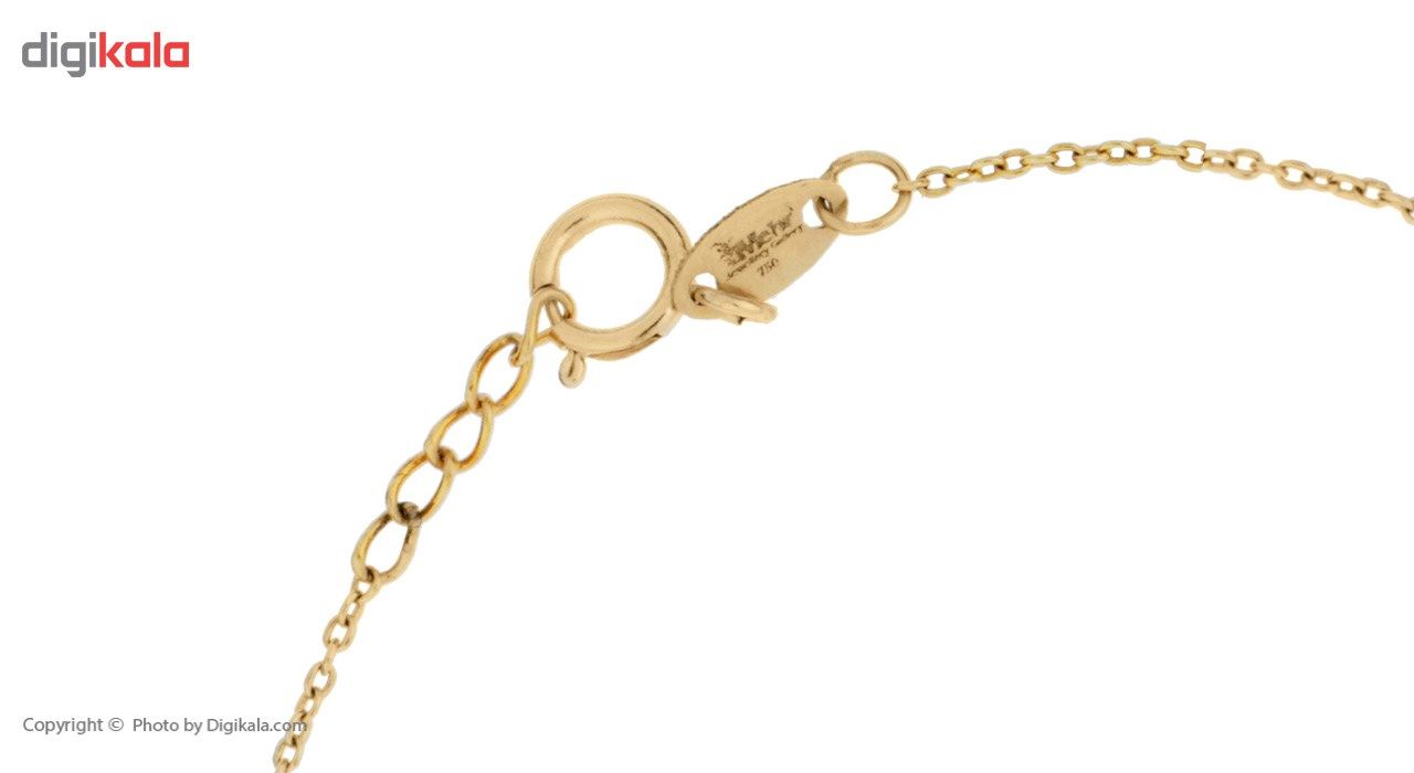 دستبند طلا 18 عیار ماهک مدل MB0778 - مایا ماهک -  - 5