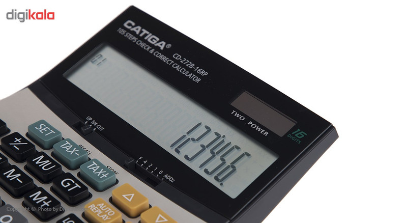 ماشین حساب کاتیگا مدل CD-2728-16RP