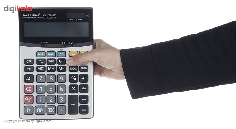 ماشین حساب کاتیگا مدل CD-2728-16RP
