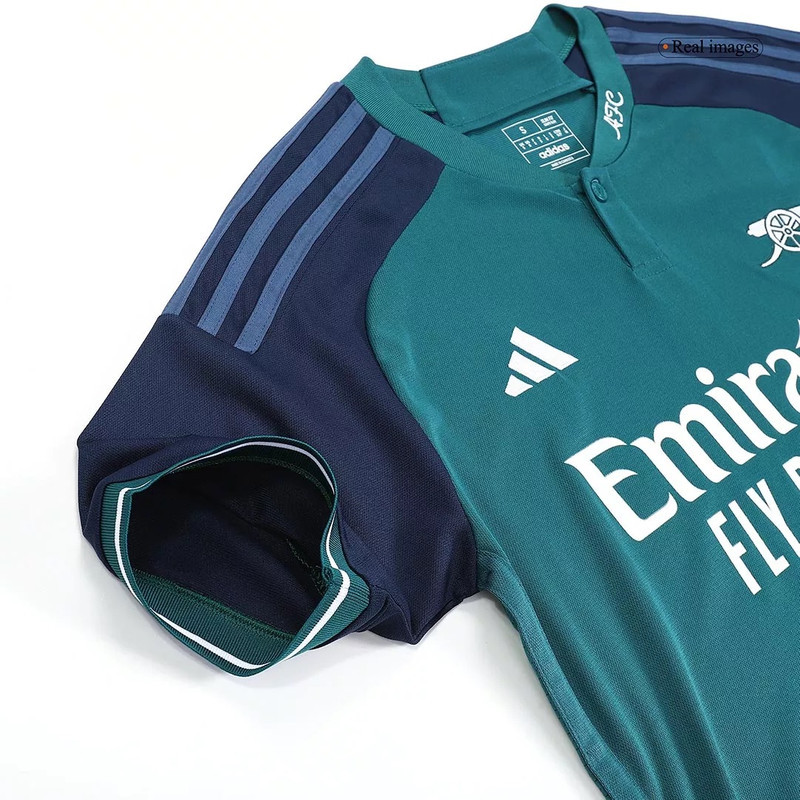ست پیراهن و شورت فوتبال مردانه مدل آرسنال Away 2024 ست پیراهن و شورت فوتبال مردانه مدل آرسنال Away 2024