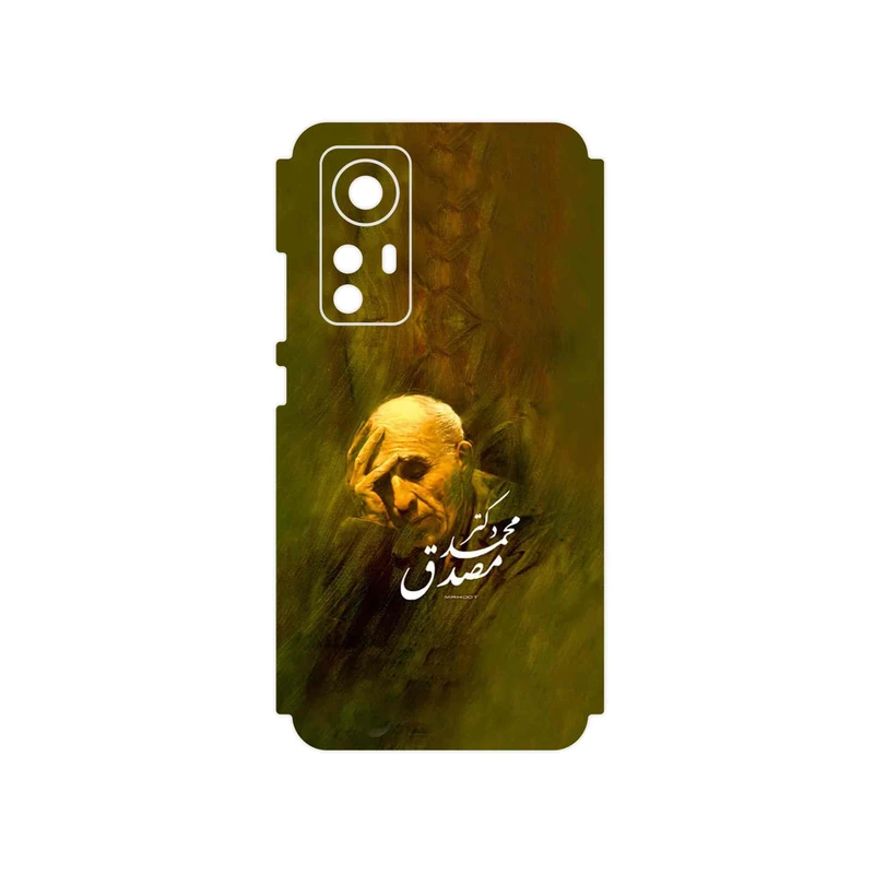 برچسب پوششی ماهوت مدل Dr_Mosadeq مناسب برای گوشی موبایل شیائومی 12X