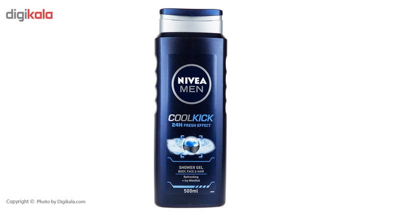 ژل حمام آقایان نیوآ سری Men مدل Cool Kick حجم 500 میلی لیتر
